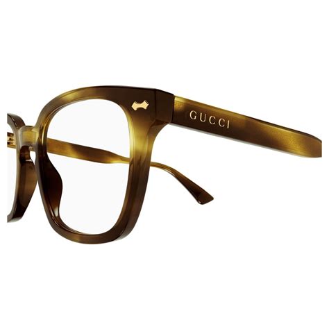 gucci gg0418s|gucci gg0184o unisex eyeglasses havana.